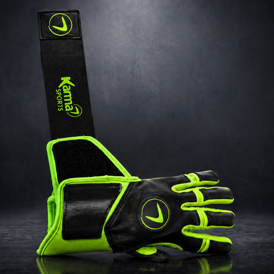 Power Strap Long Cuff Batting Gloves