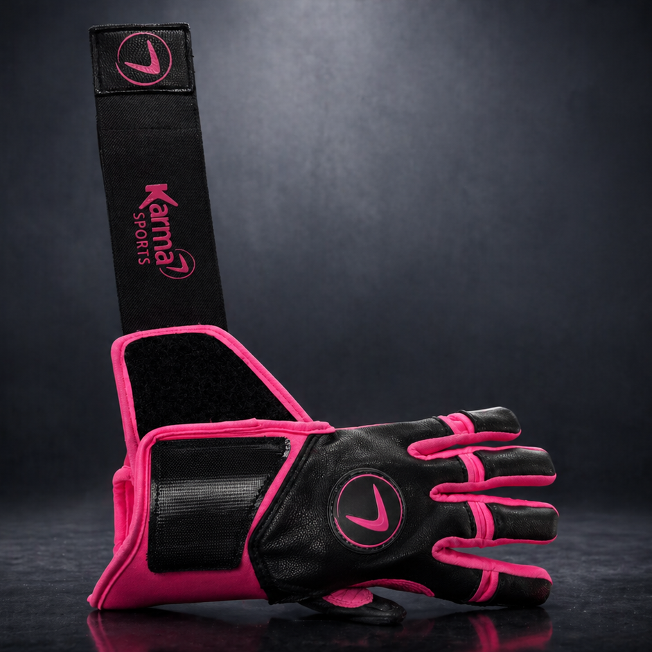 Power Strap Long Cuff Batting Gloves