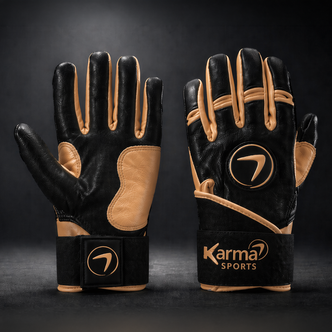 Power Strap Long Cuff Batting Gloves